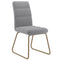 Abby/Liv 5pc Dining Set with Grey Chair