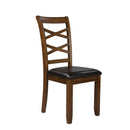 [ 2306 Double Cross Back Dining Table With 4 Chairs + Bench ] - Custom Furniture Manufacturer Brampton, Toronto, Vaughan, Mississauga, Ontario, Oakville, Hamilton