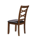 [ 2306 Double Cross Back Dining Table With 4 Chairs + Bench ] - Custom Furniture Manufacturer Brampton, Toronto, Vaughan, Mississauga, Ontario, Oakville, Hamilton