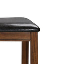 [ 2306 Double Cross Back Dining Table With 4 Chairs + Bench ] - Custom Furniture Manufacturer Brampton, Toronto, Vaughan, Mississauga, Ontario, Oakville, Hamilton