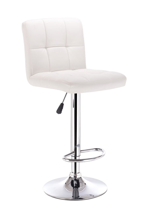 Bar Stool LS-1101V WHITE - Furniture Warehouse Brampton