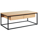 Lancelot Coffee Table in Oak - sydneysfurniture