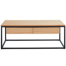 Lancelot Coffee Table in Oak - sydneysfurniture