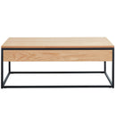 Lancelot Coffee Table in Oak - sydneysfurniture