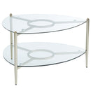 Sky Coffee Table in Champagne Gold - sydneysfurniture