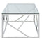 June Coffee Table in Silver - sydneysfurniture