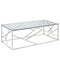 June Coffee Table in Silver - sydneysfurniture