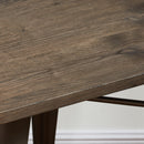 Indus Bench in Gunmetal - sydneysfurniture