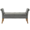 Alice Storage Bench in Grey - sydneysfurniture