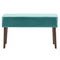 Elena Bench in Teal - sydneysfurniture