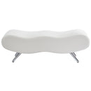 Stealth Bench in White - sydneysfurniture