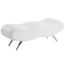 Stealth Bench in White - sydneysfurniture