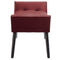 Nala Bench in Burgundy - sydneysfurniture