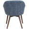 Pinto Accent & Dining Chair in Blue Blend - sydneysfurniture