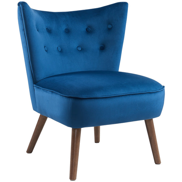 Ella Accent Chair in Blue - sydneysfurniture