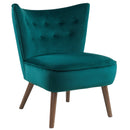 Ella Accent Chair in Green - sydneysfurniture