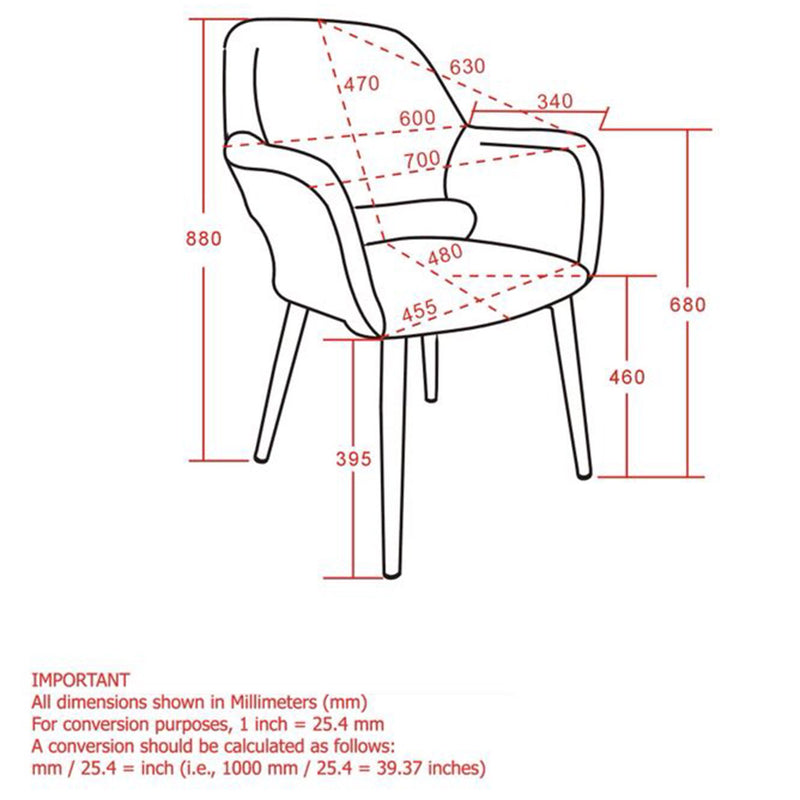 Mira Accent & Dining Chair in Grey - sydneysfurniture
