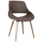 Rano Accent & Dining Chair in Brown - sydneysfurniture