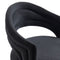 Quinn Accent Chair in Black & Gold - sydneysfurniture