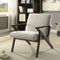 Beige Accent Chair with Arms - Furniture Warehouse Brampton