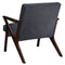 Basil Accent Chair in Grey - sydneysfurniture