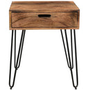 Jayda Accent Table in Natural Burnt - sydneysfurniture