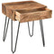 Jayda Accent Table in Natural Burnt - sydneysfurniture