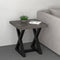 Zedd Accent Table in Distressed Grey - sydneysfurniture