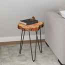 Alina Accent Table in Natural - sydneysfurniture