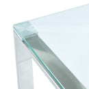 Zevon Accent Table in Silver - sydneysfurniture