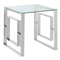 Rose Accent Table in Silver - sydneysfurniture