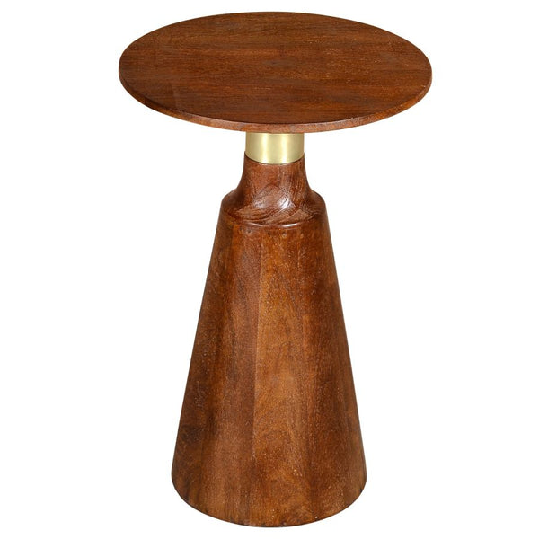 Advik Accent Table in Walnut