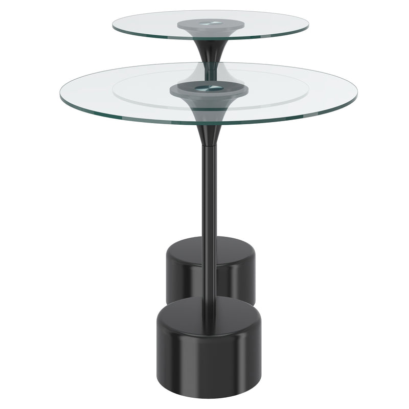 Daisy 2pc Accent Table Set in Black