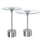 Daisy 2pc Accent Table Set in Chrome