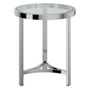 Star Accent Table in Chrome