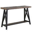 Port Console Table in Rustic Oak - sydneysfurniture