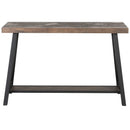 Port Console Table in Rustic Oak - sydneysfurniture