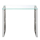 Rose Console Table in Silver - sydneysfurniture