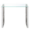 Rose Console Table in Silver - sydneysfurniture