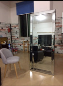 [ 65212 Standing or Wall Mirror with mirrored frame. ] - Custom Furniture Manufacturer Brampton, Toronto, Vaughan, Mississauga, Ontario, Oakville, Hamilton