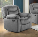 Joey Recliner Sofa Set Water Proof Fabric Grey