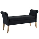[ Alice Storage Bench in Black ] - Custom Furniture Manufacturer Brampton, Toronto, Vaughan, Mississauga, Ontario, Oakville, Hamilton