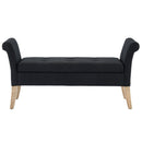 [ Alice Storage Bench in Black ] - Custom Furniture Manufacturer Brampton, Toronto, Vaughan, Mississauga, Ontario, Oakville, Hamilton