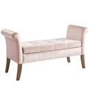 [ Alice Storage Bench in Blush ] - Custom Furniture Manufacturer Brampton, Toronto, Vaughan, Mississauga, Ontario, Oakville, Hamilton