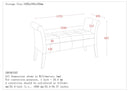 [ Alice Storage Bench in Blush ] - Custom Furniture Manufacturer Brampton, Toronto, Vaughan, Mississauga, Ontario, Oakville, Hamilton