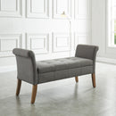 [ Alice Storage Bench in Grey ] - Custom Furniture Manufacturer Brampton, Toronto, Vaughan, Mississauga, Ontario, Oakville, Hamilton