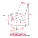 [ Amy Side Chair, set of 2, in Dark Grey & Walnut Legs ] - Custom Furniture Manufacturer Brampton, Toronto, Vaughan, Mississauga, Ontario, Oakville, Hamilton