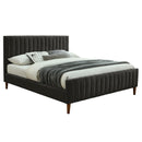 [ Anna Platform Bed in Charcoal ] - Custom Furniture Manufacturer Brampton, Toronto, Vaughan, Mississauga, Ontario, Oakville, Hamilton