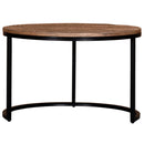 [ Arsh 3pk Coffee Table set in Washed Grey ] - Custom Furniture Manufacturer Brampton, Toronto, Vaughan, Mississauga, Ontario, Oakville, Hamilton