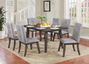 [ Ash 7pc Dining Set, Grey ] - Custom Furniture Manufacturer Brampton, Toronto, Vaughan, Mississauga, Ontario, Oakville, Hamilton